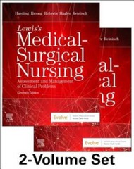 Lewis’s Medical-Surgical Nursing – 2-Volume Set: Assessment and Managemen – GOOD