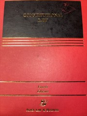 Constitutional Law by Cass R. Sunstein Stone and Louis M. Seidman 4th Edition