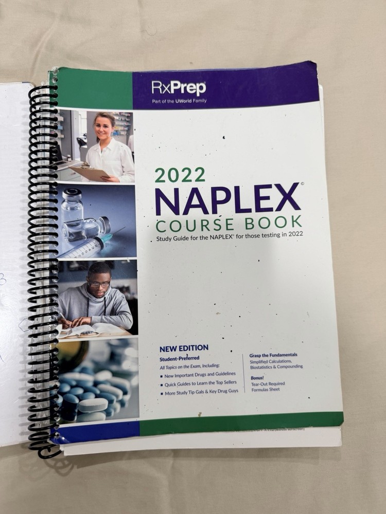 Rxprep Naplex 2022 Spiral Book