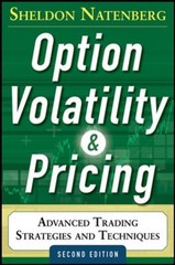 OPTION VOLATILITY & PRICING by Sheldon Natenberg Hardback Self Help Business