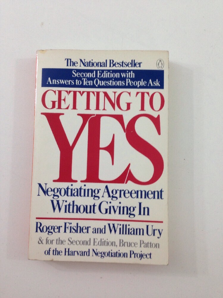 Getting to Yes – Roger Fisher (1991, Paperback)