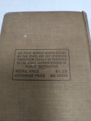 1922 Elementary Home Economics, Cookery, Sewing, Care of the House Hardback Book