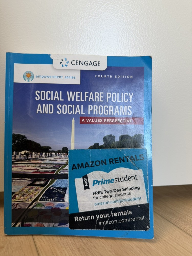 Empowerment Series: Social Welfare Policy and Social Programs – Paperback – GOOD