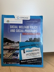 Empowerment Series: Social Welfare Policy and Social Programs – Paperback – GOOD