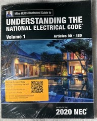 Mike Holt’s Understanding the National Electrical Code, Vol. 1 (textbook), 2020
