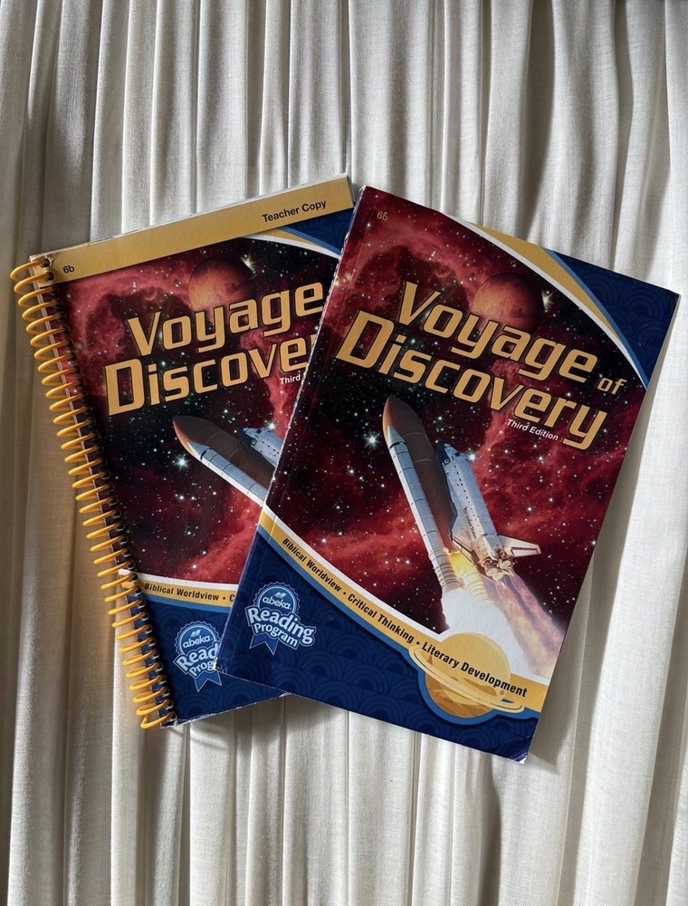 Abeka 6b Voyage of Discovery Student & Teacher Abeka Reading 6th Grade Homeschoo