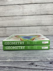 Glencoe Geometry Teacher Edition Volume 1 & 2 McGraw Hill Education Book Set