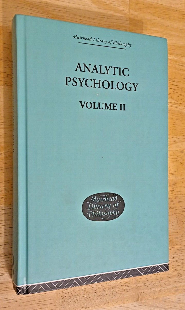 Analytic Psychology : Volume II by G F Stout G. F. (2004, Hardcover, Reprint)