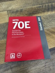 NFPA 70E Standard For Electrical Safety In The Workplace 2024 Ed FREE SHIP