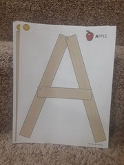Paper Capital Letter Cards, Learning Without Tears, Brand New, NOT LAMINATED