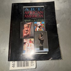 ART: AFRICAN AMERICAN (SIGNED) By Samella S. Lewis 1st Edition Paperback