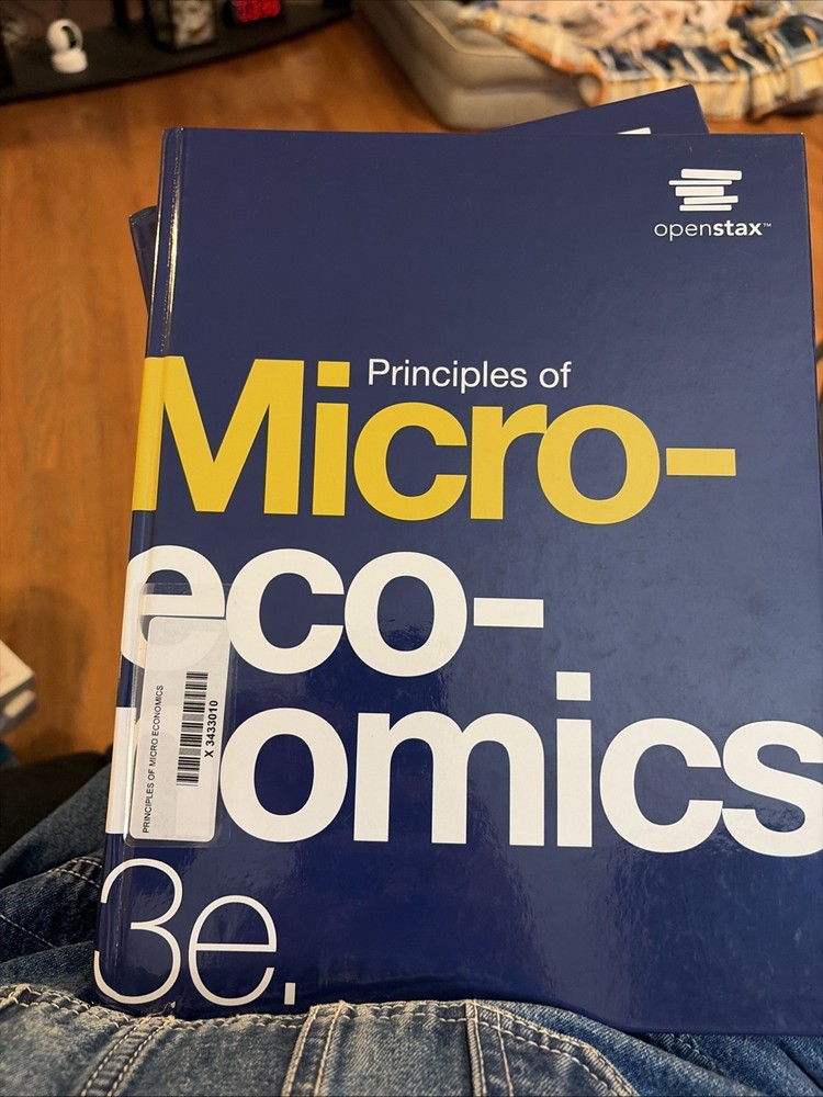 OpenStax Principles of Microeconomics 3e Hardcover Color Version