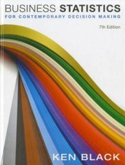 Business Statistics: For Contemporary Decision Making – Hardcover – GOOD