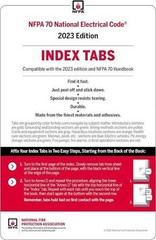NFPA Index Tabs 2023