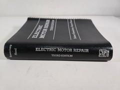 Electric Motor Repair Third Edition Rosenberg 1987 Dual Spiralbound – Highlights