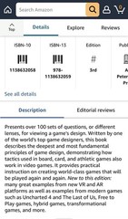 CRC Press The Art of Game Design 3rd Ed Book Jesse Schell 2019 Hardcover PB