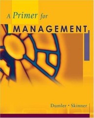 Cengage Advantage Books: A Primer for Management (South-Western Foundations Ser