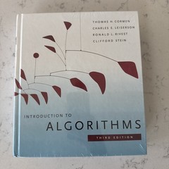 Introduction to Algorithms, 3rd Edition (MIT Press Hardcover No Writing/Highligh
