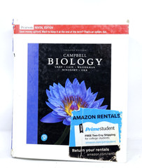 Campbell Biology Twelfth 12th Edition Pearson Hardcover Rental Edition