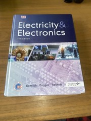 Electricity & Electronics – Hardcover, by Gerrish Howard H.; Dugger Jr. –