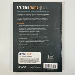 Research Design by John & David Creswell SAGE 5th Edition 2018 TPB Mixed Methods