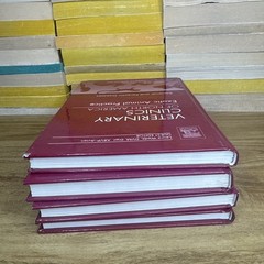 Lot Of 4 Veterinary Clinics Of North America: Exotic Animal Practice Hardcover