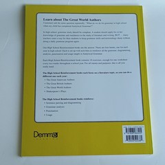 Analytical Grammar High School Reinforcement: Great World Authors PB (2009)