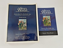 The Story of the World Book 2: The Middle Ages book and activity book