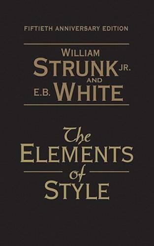 The Elements of Style: 50th Anniversary Edition – Hardcover – GOOD