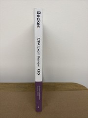 2025 Becker CPA Exam Review Taxation Regulation V 1.3 Study Book Refer NEW/OTHER