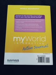 MyWorld Interactive: World Geography – Active Journal Workbook – Homeschool