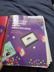 Loose Leaf for Practical Business Math Procedures: 2025 Release by Sharon M….