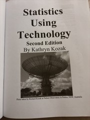 Statistics Using Technology, Second Edition by Kathryn Kozak (2015, Paperback)