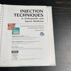 Injection Techniques in Orthopaedics and Sports Medicine with CD-ROM: 3rd Ed