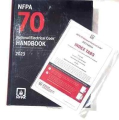 NFPA 70 National Electrical Code with 2023 HANDBOOK WITH TAB USA STOCK..