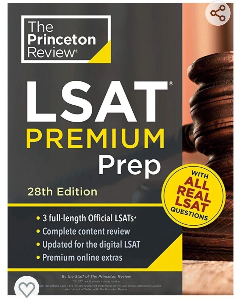 Graduate School Test Preparation Ser.: Princeton Review LSAT Premium Prep, 28th