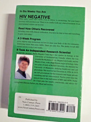 Cure for HIV and Aids : With over 75 Case Histories by Hulda Regehr Clark (1993,