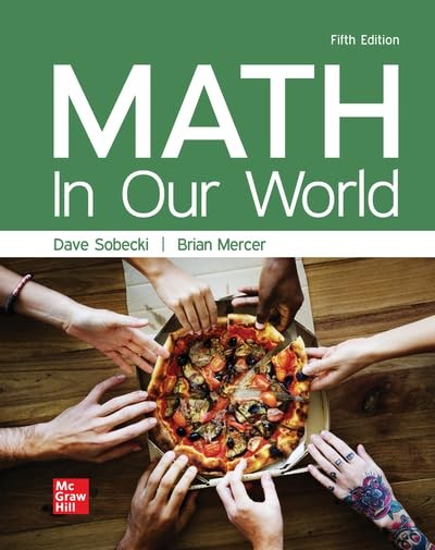 Looseleaf for Math in Our World (5th Edition)
