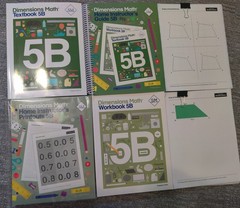Dimensions Math 5B Textbook & Workbook + Home Instructor’s Guide Printouts, TE