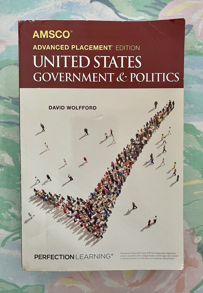 Used AMSCO Advanced Placement Edition United States Government & Politics 3rd