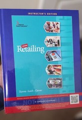 New Retailing 8th Edition Book Dunne/Lusch/Carver Hardcover INSTRUCTOR Edition