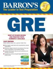 Barrons GRE with CD-ROM, 21st Edition – Paperback – VERY GOOD