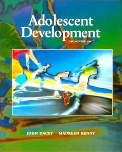 Adolescent Development – Paperback, by Dacey John; Kenny Maureen – Very Good j