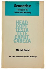 Semantics: Studies in the Science of Meaning Michel Bréal (1964 Dover Paperback)