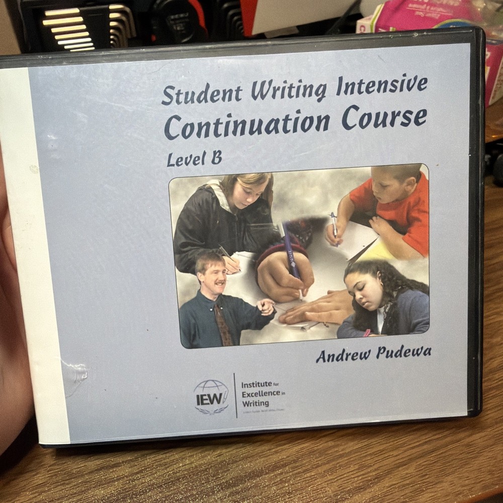 IEW Student Writing Intensive Continuation Course Level B DVDs Andrew Pudewa CC
