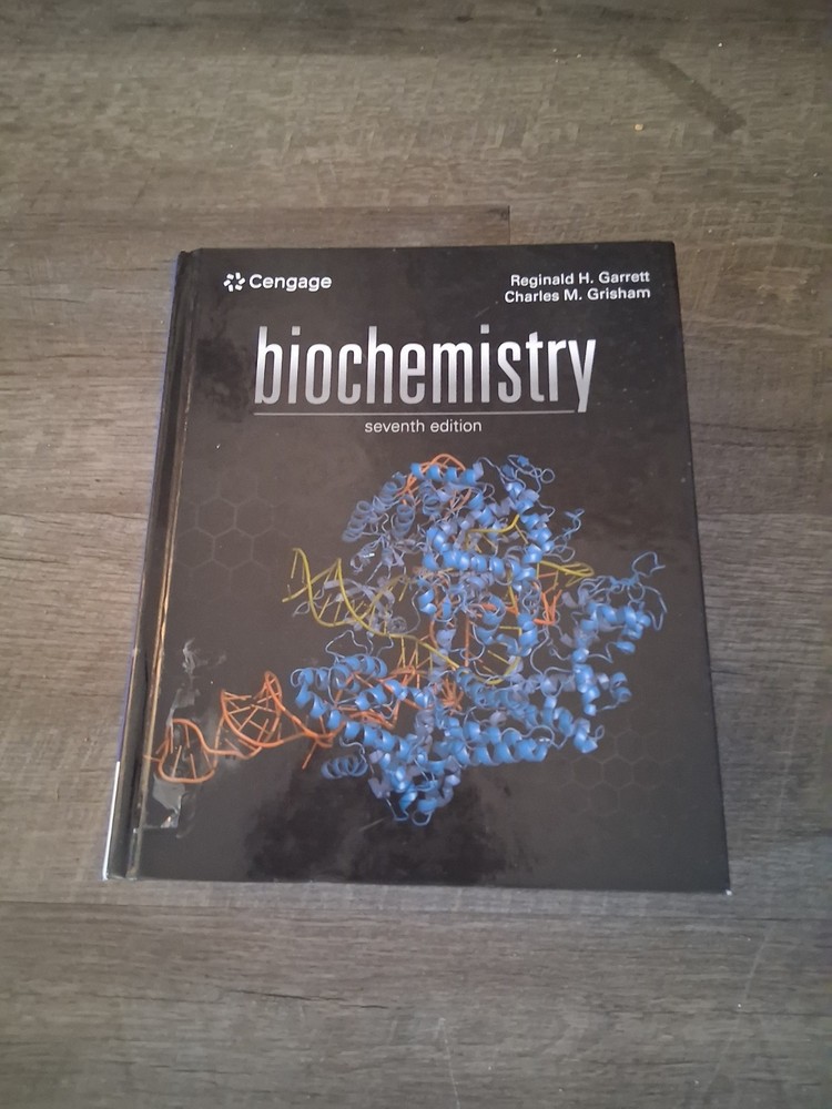 Biochemistry by Reginald Garrett and Charles Grisham (2023, Hardcover)
