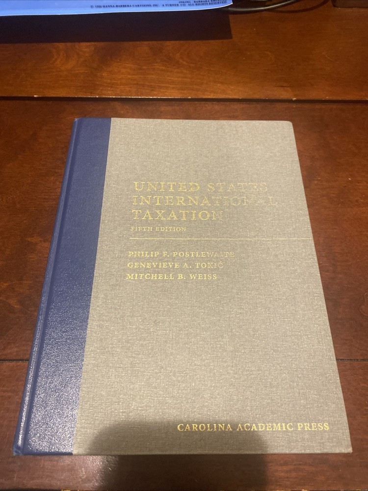 United States International Taxation (Fifth Edition) – Used