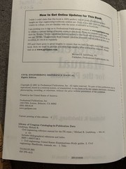Civil Engineering Reference Manual for the PE Exam by Michael R. Lindeburg…