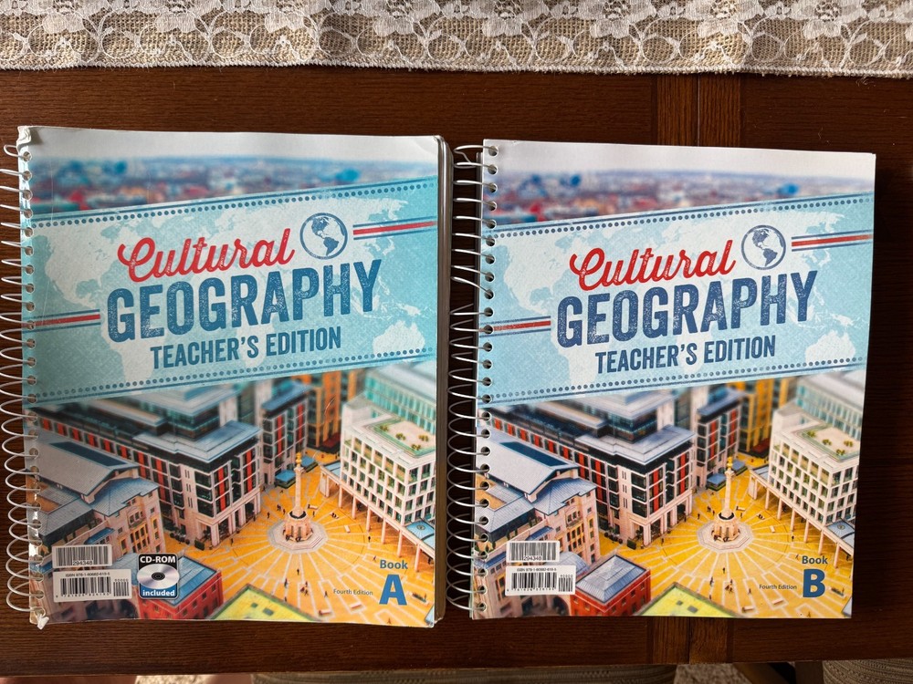 BJU Cultural Geography Teachers Edition Books A & B 4th Edition