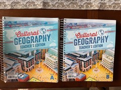 BJU Cultural Geography Teachers Edition Books A & B 4th Edition